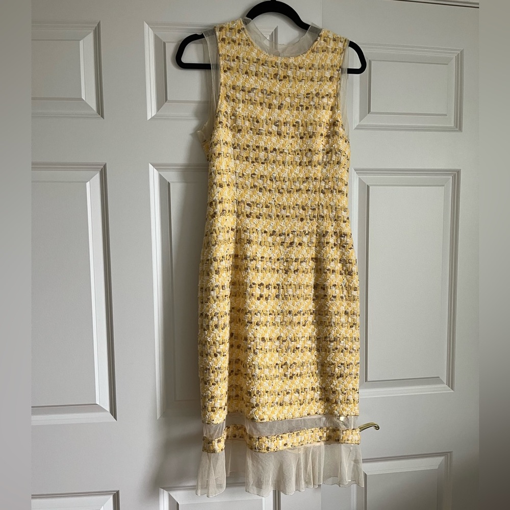 Carolina Herrera Tweed Dress, Size 8